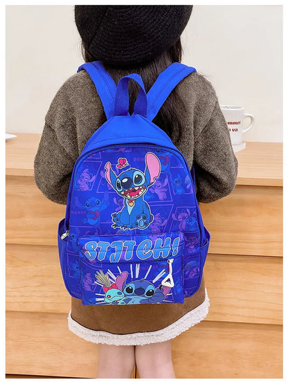 Stitch Anime Cartoon Outdoor Leisure Backpack Cute Fashion Creative Personality Student Large Capacity Children Fun Cute Backp