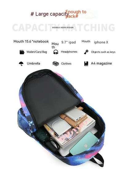 3pcs/Set Stitch Kids Backpack Cartoon Stitch Print Kindergarten Pencil Case Boy Girl Shoulder Bag Children Schoolbag Gift