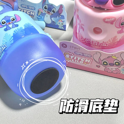 Stitch Manual Pencil Sharpener Cute Hand Crank Design School Supplies for Kids Students Kawaii Stationery Gift Idea