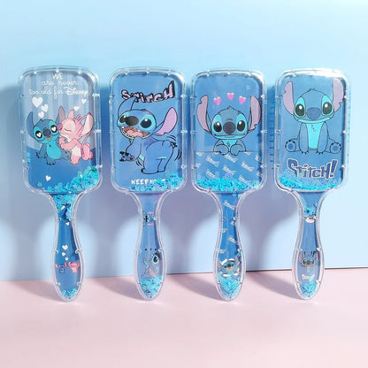 Cartoon Stitch Air Cushion Comb Anime Cute Household Items Kawaii Massage Comb Fashion Girl Heart Christmas Holiday Gifts