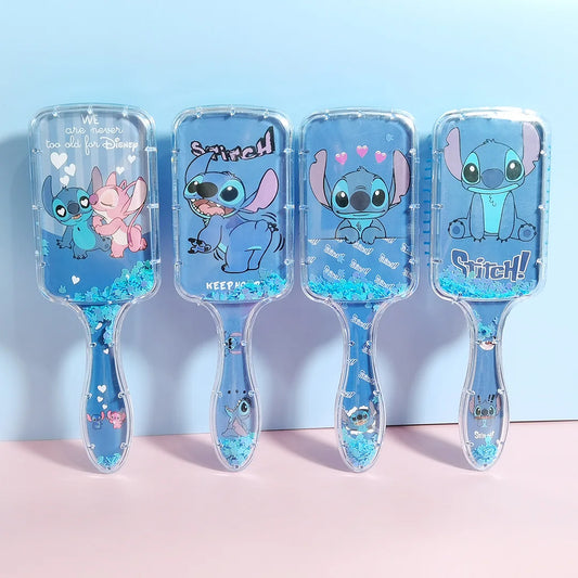 Cartoon Stitch Air Cushion Comb Anime Cute Household Items Kawaii Massage Comb Fashion Girl Heart Christmas Holiday Gifts