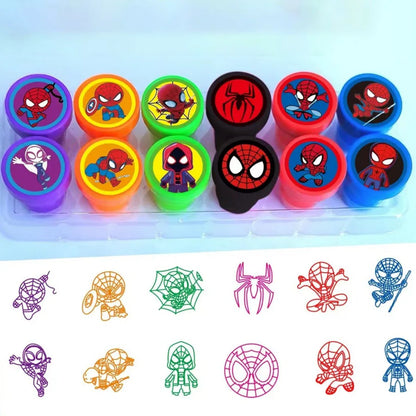 12Pcs/Set Stitch Cartoon Cute Reward Seals Perfect for DIY Scrapbooking Diary Decor And School Projects