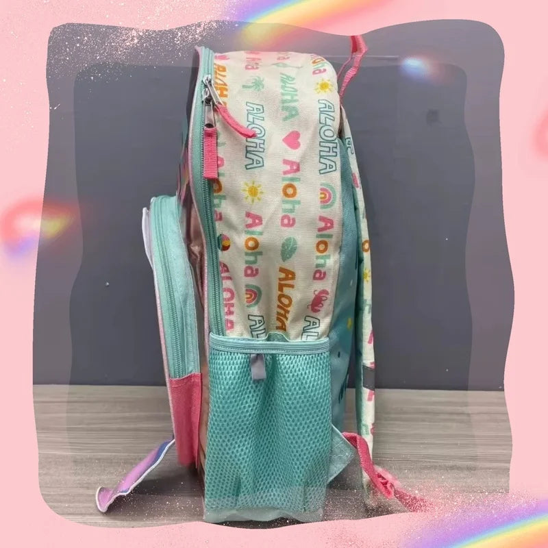 Cartoon cute style Stitch backpack lightweight casual fashionable large capacity multifunctional backpack back to school season