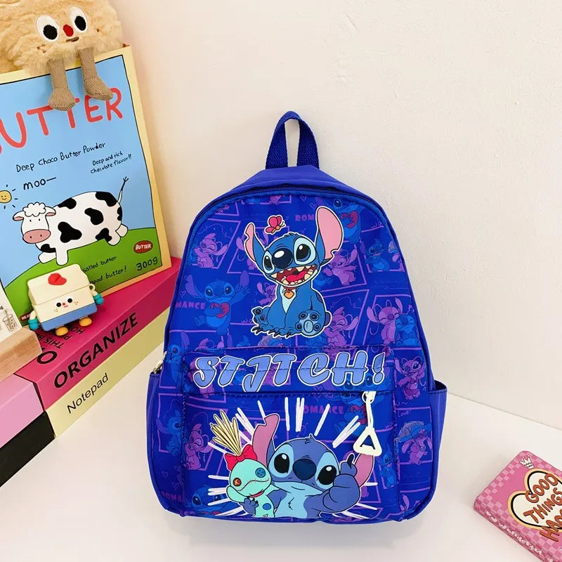 Stitch Anime Cartoon Outdoor Leisure Backpack Cute Fashion Creative Personality Student Large Capacity Children Fun Cute Backp