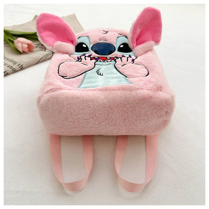 Stitch Backpack  Japanese Blue Funny Cartoon Large-Capacity Student Backpack Kindergarten Bag Kawaii Backpack