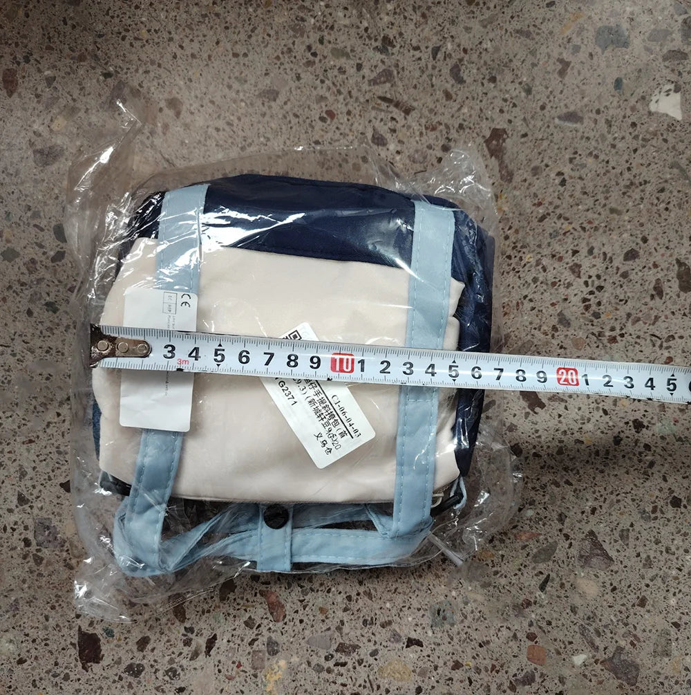 Stitch Canvas Bucket Bag Cute Cartoon Handbag Casual All-match Crossbody Bag Portable Anime Satchel Tote Women Fashion Backpacks