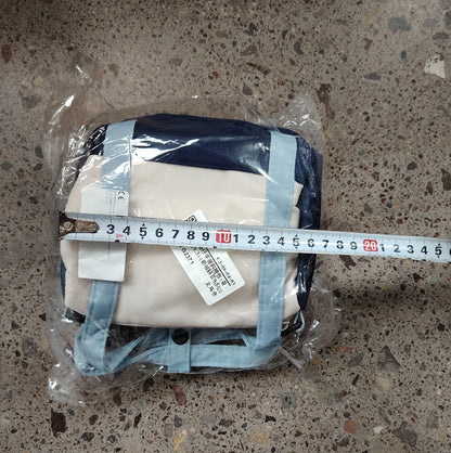 Stitch Canvas Bucket Bag Cute Cartoon Handbag Casual All-match Crossbody Bag Portable Anime Satchel Tote Women Fashion Backpacks