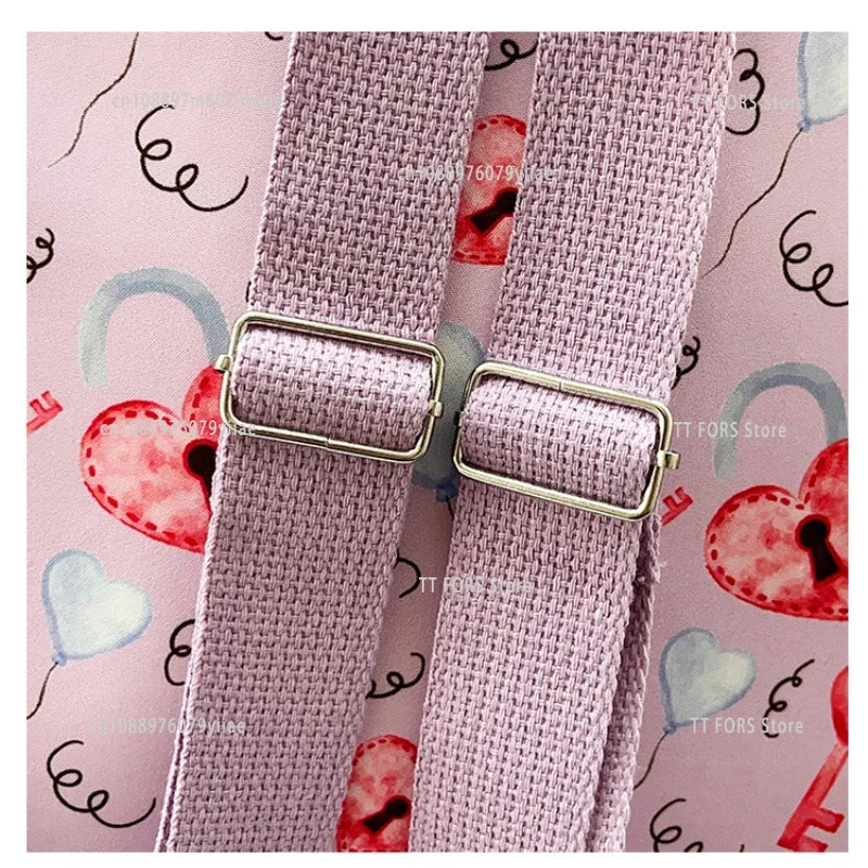 Stitch Fashion Nylon Backpack Cartoon Stitch Print Backpack Boys Girls Light Travel Backpack Halloween Christmas Gift