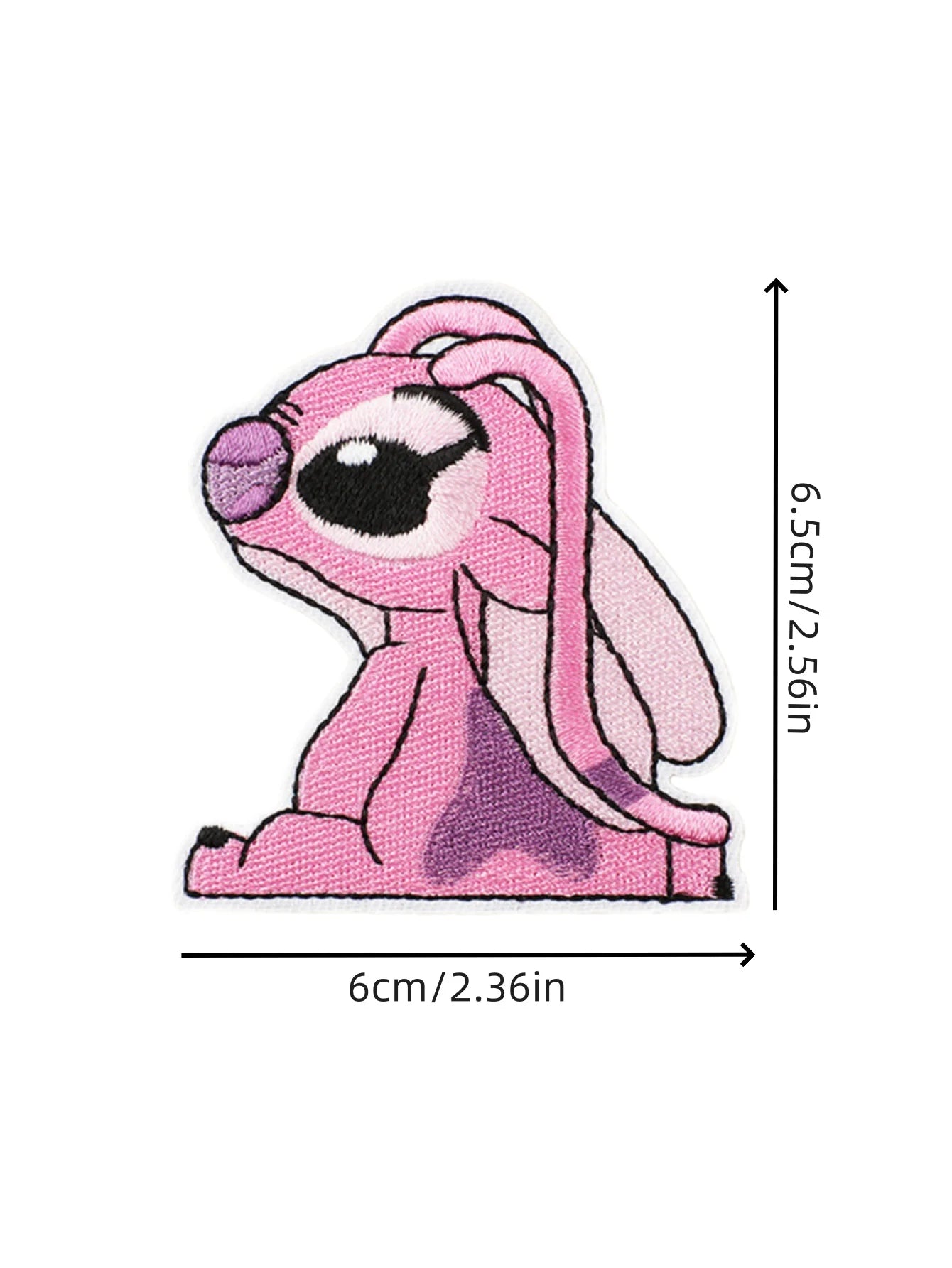 1pcs Cartoon Anime Stitch Iron on Patches for Clothing T-shirt bag shose Stitch Patch Garment stickers embroidery cloth sticker