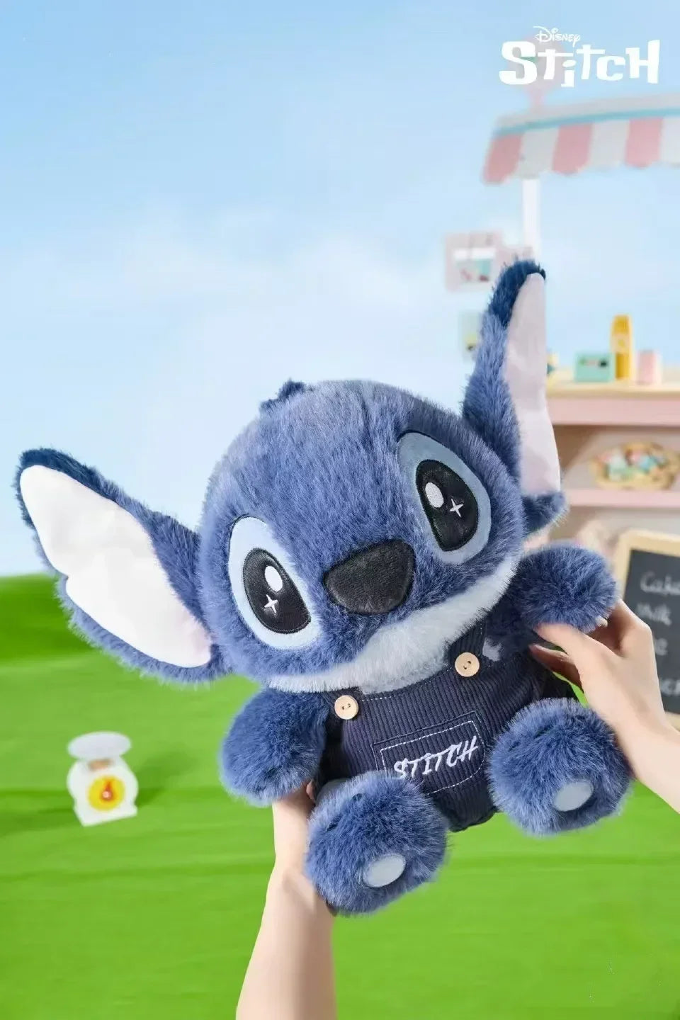 2025 Hot Cartoon Stitches Toy With A Hat Cute Cartoon Character, Children's Plush Toy Sleeping Pillow, Decoration, Gift