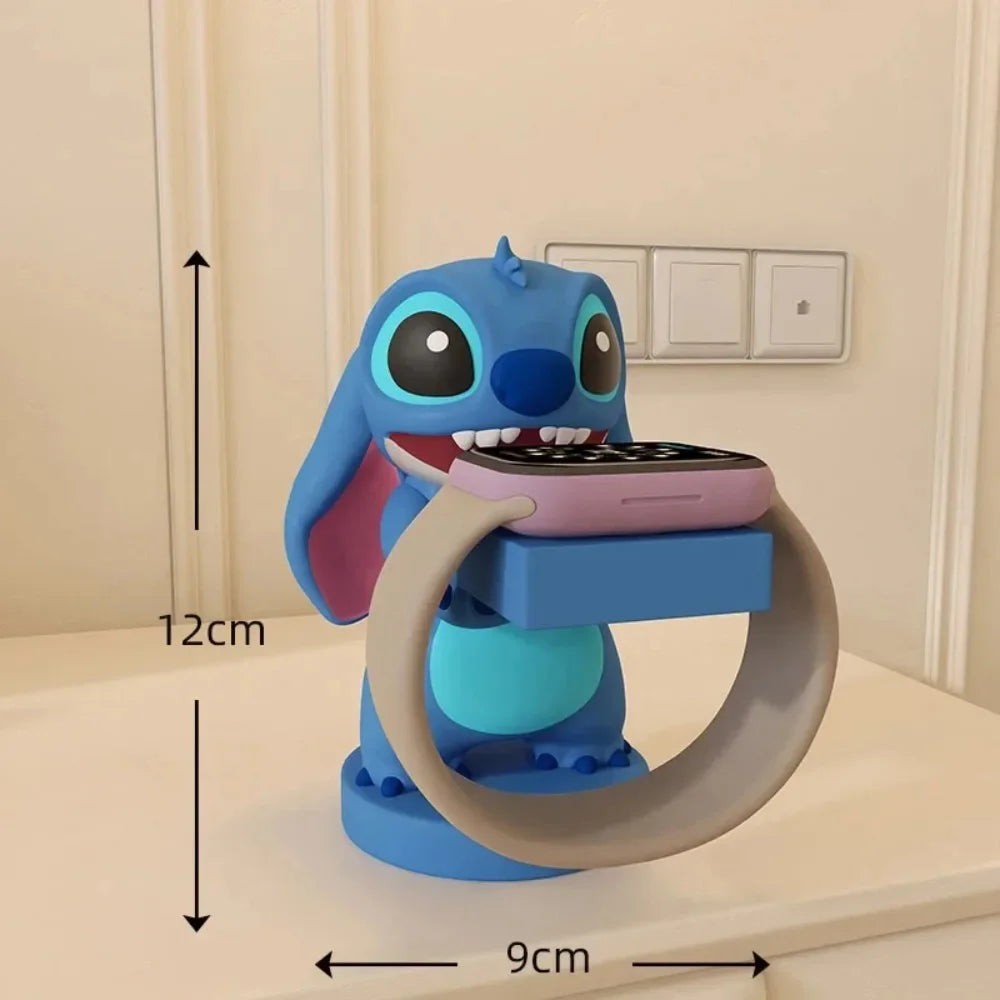 Stitch Creative Is Suitable For Mobile Phone Chargers Watch Stands Sub Bases Home Desktop Ornaments Decorations