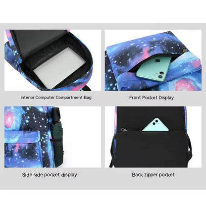 3pcs/Set Stitch Kids Backpack Cartoon Stitch Print Kindergarten Pencil Case Boy Girl Shoulder Bag Children Schoolbag Gift