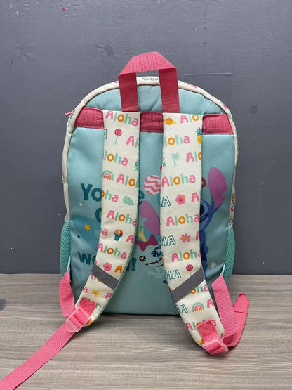 Cartoon cute style Stitch backpack lightweight casual fashionable large capacity multifunctional backpack back to school season