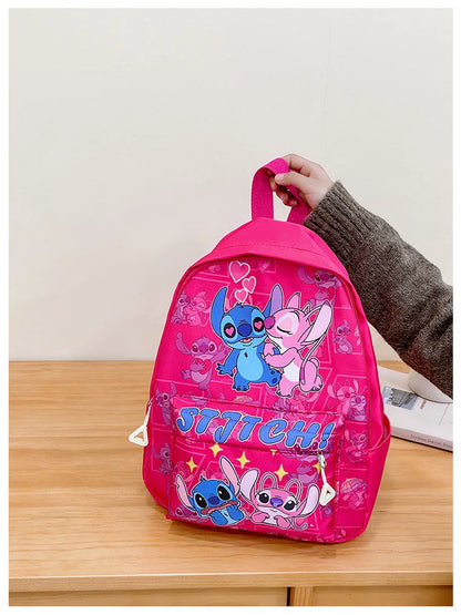 Stitch Anime Cartoon Outdoor Leisure Backpack Cute Fashion Creative Personality Student Large Capacity Children Fun Cute Backp