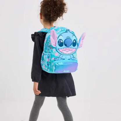 Stitch Backpack Student Cartoon Bag Roller Bag Stair-climbing Wheel Knapsack Lunch Box Bag Stationery Storage Pen Case Gifts