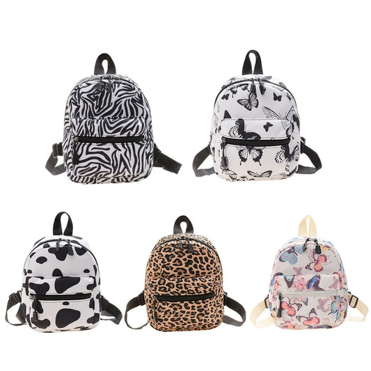 Women Backpack Preppy Style Backpack Student School Traveling Large Capacity Handbags Nylon Material Knapsacks