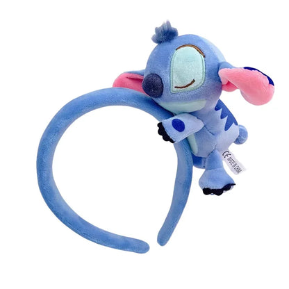 Stitch Hairband Cartoon Headwear Kawaii Anti Slip Wash Face Skincare Soft Hair Band Funny Party Hair Accessorie Girl Gift