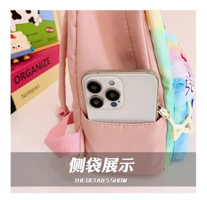 Stitch Anime Cartoon Outdoor Leisure Backpack Cute Fashion Creative Personality Student Large Capacity Children Fun Cute Backp