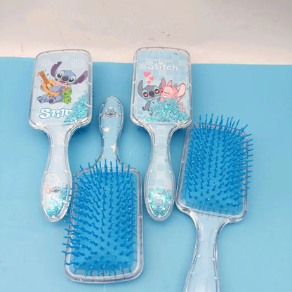 Cartoon Stitch Air Cushion Comb Anime Cute Household Items Kawaii Massage Comb Fashion Girl Heart Christmas Holiday Gifts