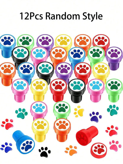 12Pcs/Set Stitch Cartoon Cute Reward Seals Perfect for DIY Scrapbooking Diary Decor And School Projects