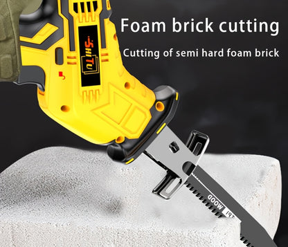 [Cordless Saw] Lithium Electronics Cordless Saw | Electric Cordless Saw Blade, Cordless Reciprocating Saw | Suitable For Home And Outdoor Use, Cutting Trees, PVC, Thin Wood Boards And Soft Metal Wood