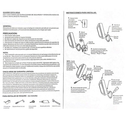 Outdoor LED Flood Light, 4000 Lumens, 5000K Cold Light, 50 Watts, Dusk to Dawn Sensor, Water Resistant, Work in Cold Weather