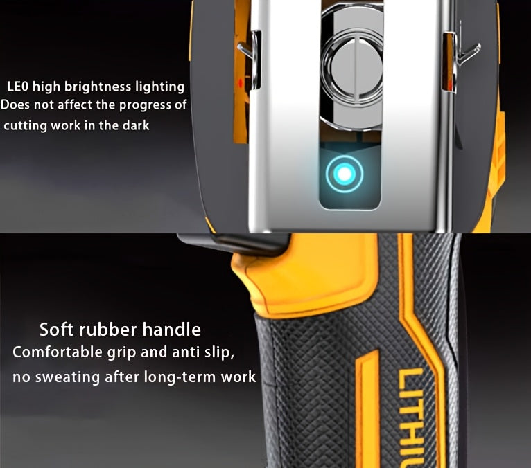 [Cordless Saw] Lithium Electronics Cordless Saw | Electric Cordless Saw Blade, Cordless Reciprocating Saw | Suitable For Home And Outdoor Use, Cutting Trees, PVC, Thin Wood Boards And Soft Metal Wood